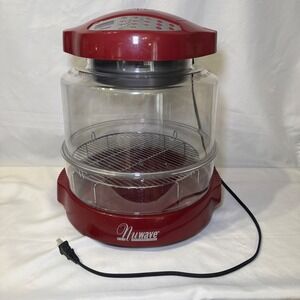NuWave Pro Infrared Oven Model 20337 Red Convection Countertop Cooker 1500W